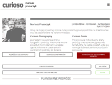 Tablet Screenshot of curioso.pl